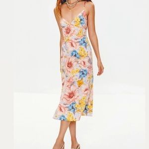 Floral midi dress